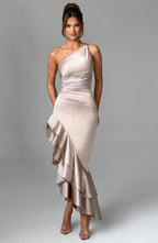 Esmeraya Maxi Dress - Champagne - Napalia