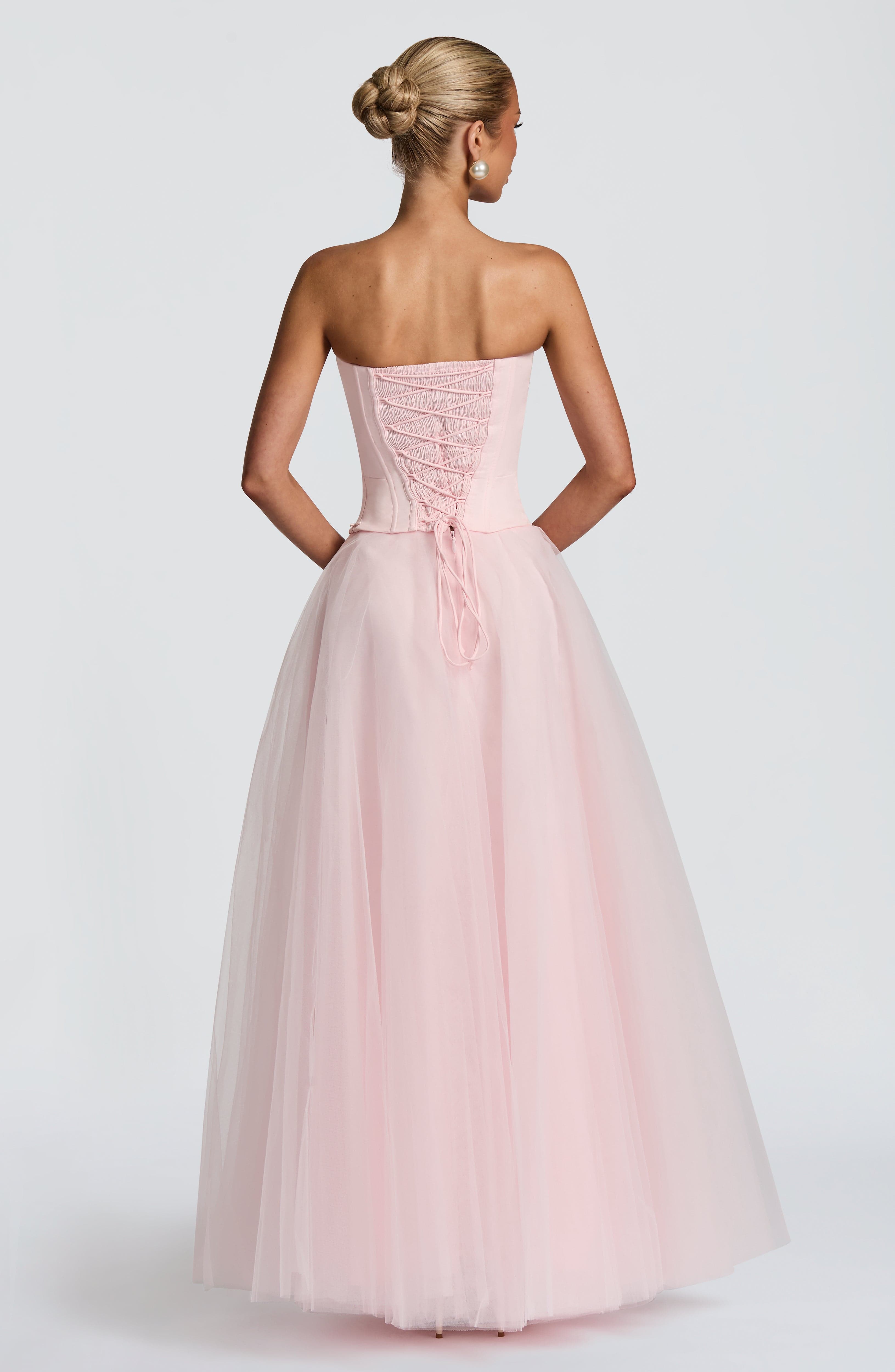 Ethel Maxi Skirt - Blush - Napalia