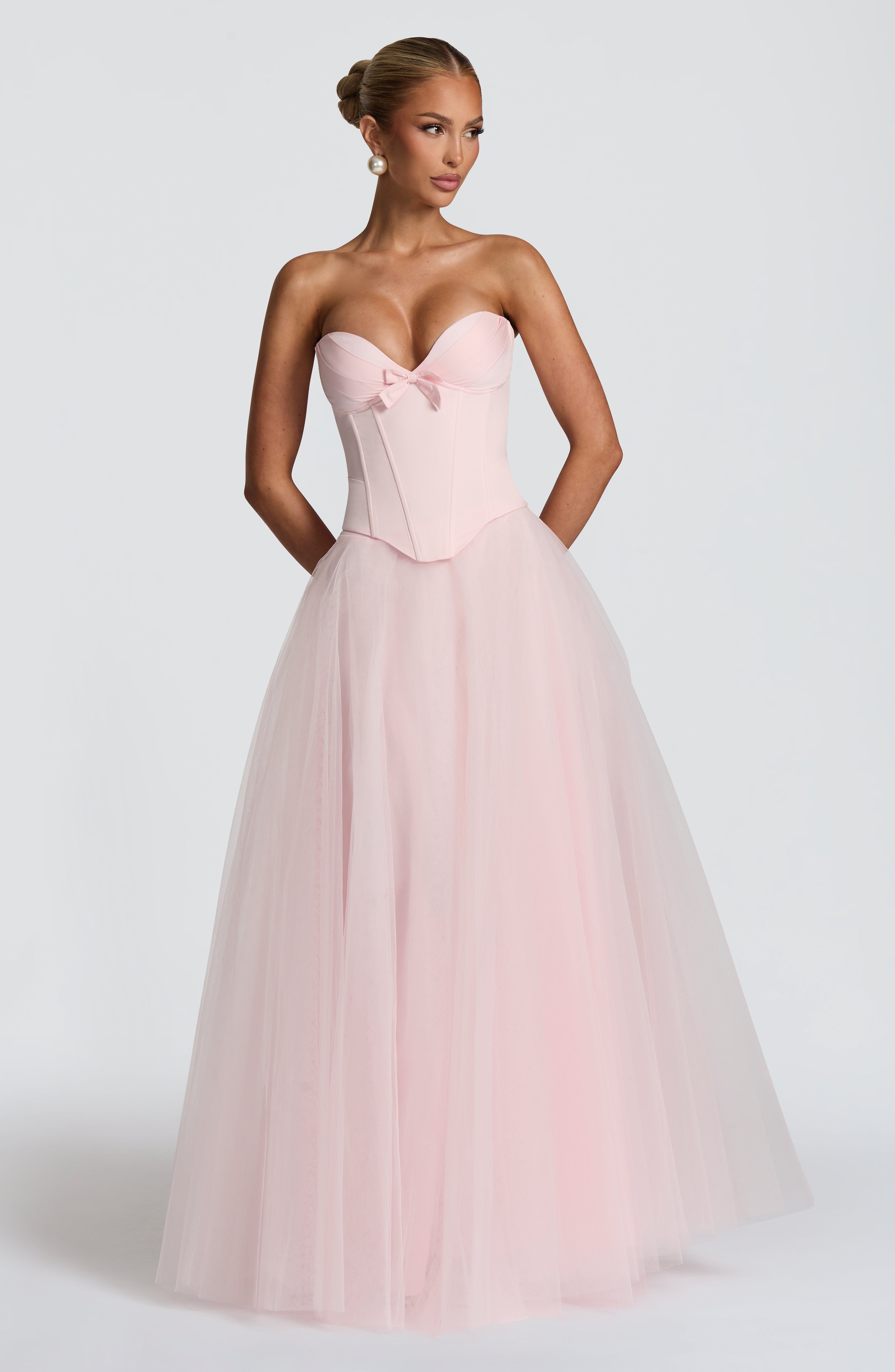 Ethel Maxi Skirt - Blush - Napalia