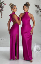 Etta Maxi Dress - Hot Pink - Napalia