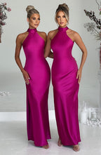Etta Maxi Dress - Hot Pink - Napalia