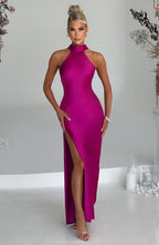 Etta Maxi Dress - Hot Pink - Napalia