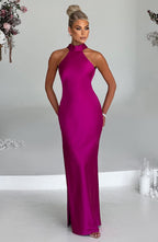 Etta Maxi Dress - Hot Pink - Napalia