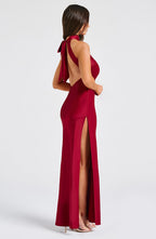 Etta Maxi Dress - Wine - Napalia