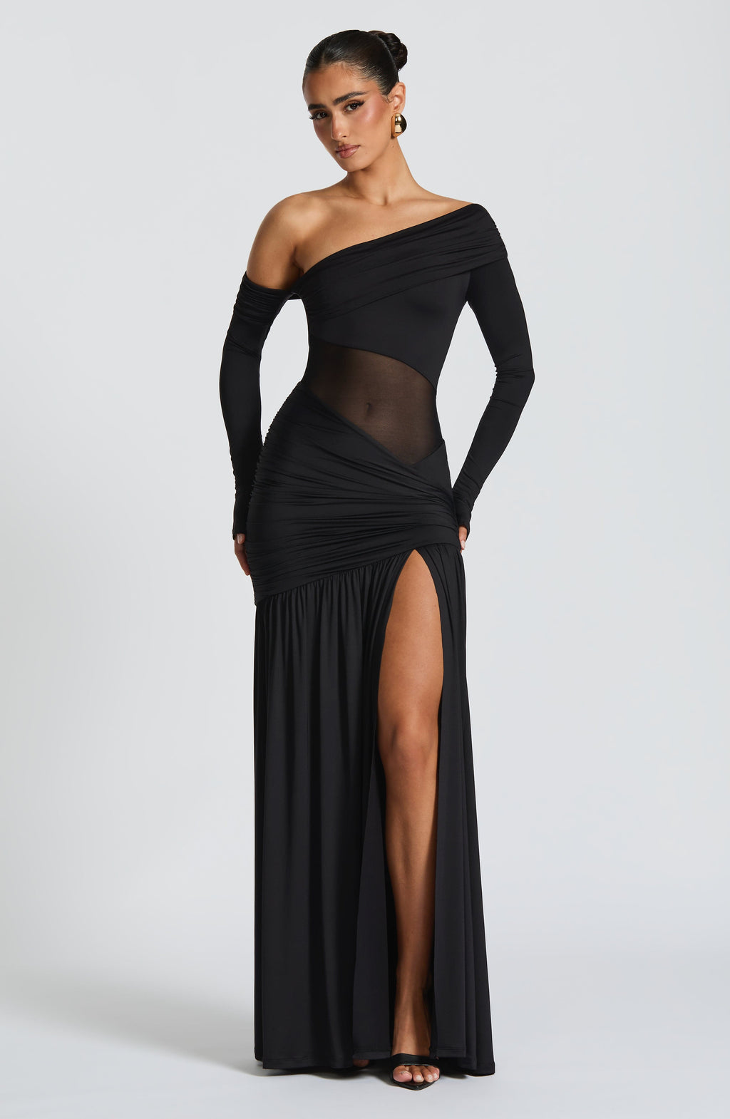 Ettalie Maxi Dress - Black - Napalia