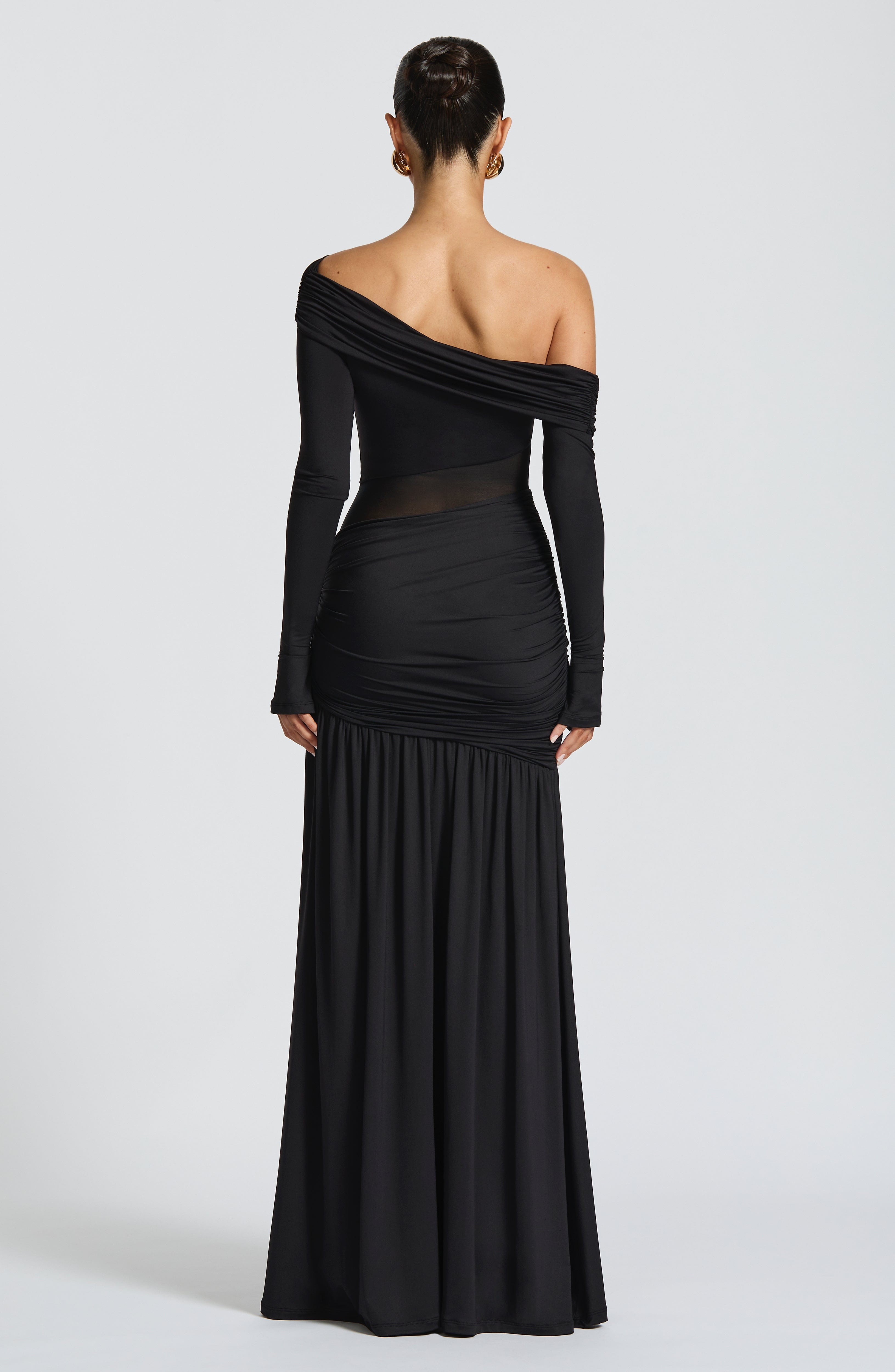 Ettalie Maxi Dress - Black - Napalia