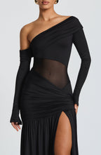 Ettalie Maxi Dress - Black - Napalia