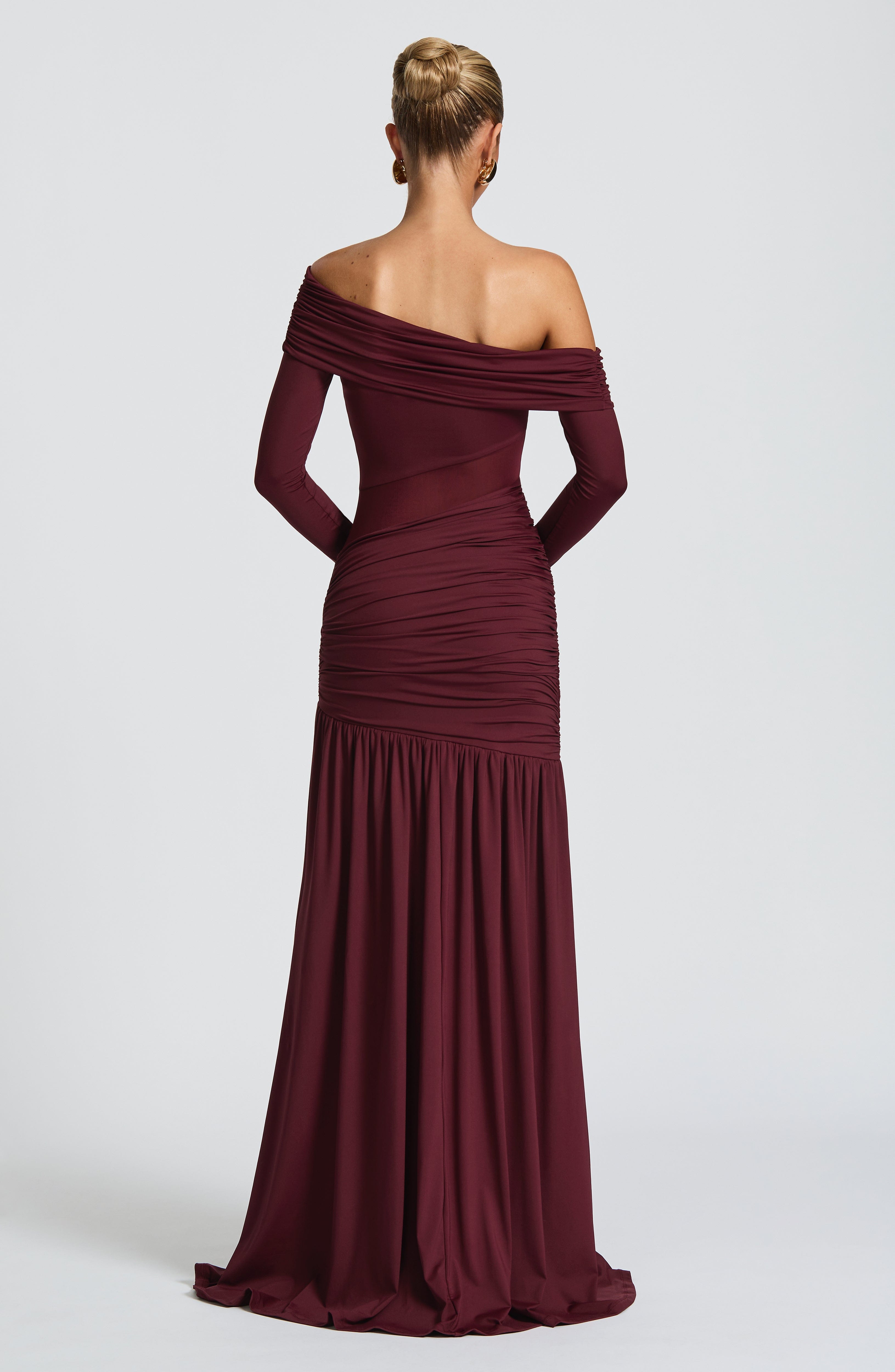 Ettalie Maxi Dress - Cherry Lacquer - Napalia