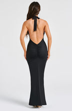 Evangeline Maxi Dress - Black - Napalia