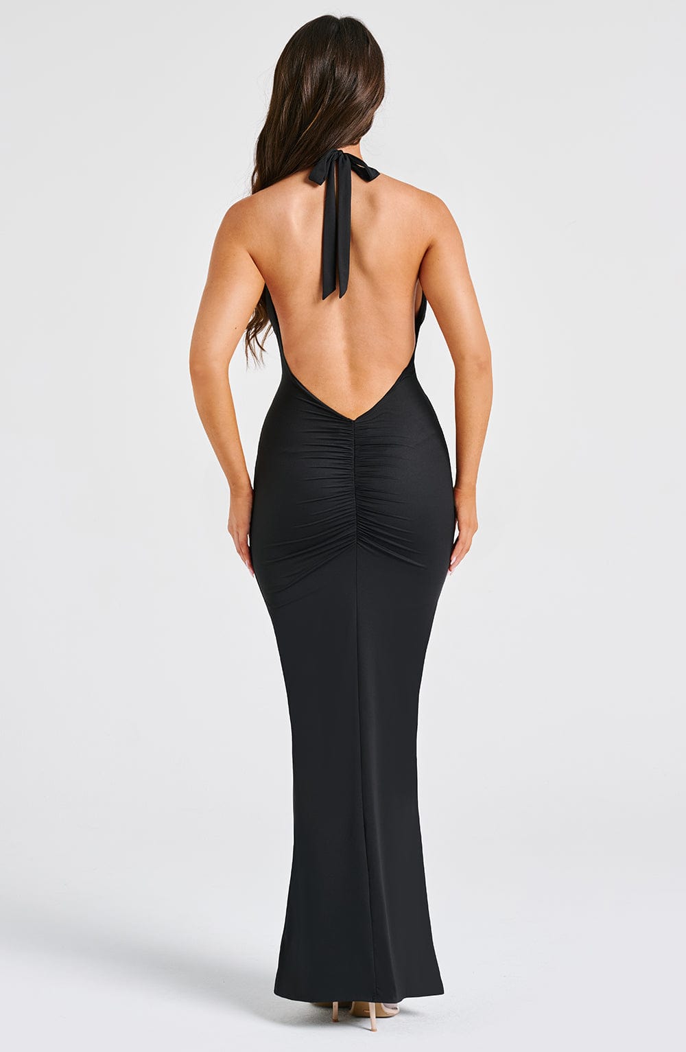 Evangeline Maxi Dress - Black - Napalia