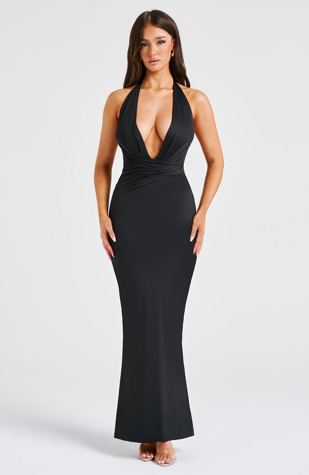 Evangeline Maxi Dress - Black - Napalia