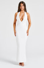 Evangeline Maxi Dress - Ivory - Napalia
