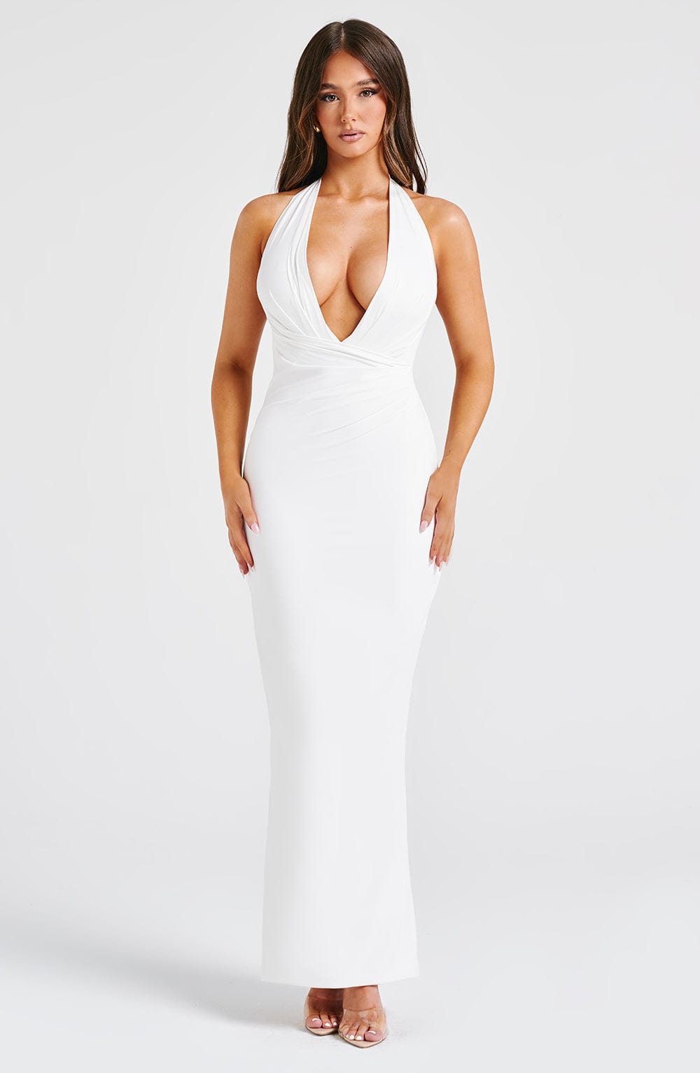 Evangeline Maxi Dress - Ivory - Napalia