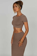 Eve Top - Mocha - Napalia