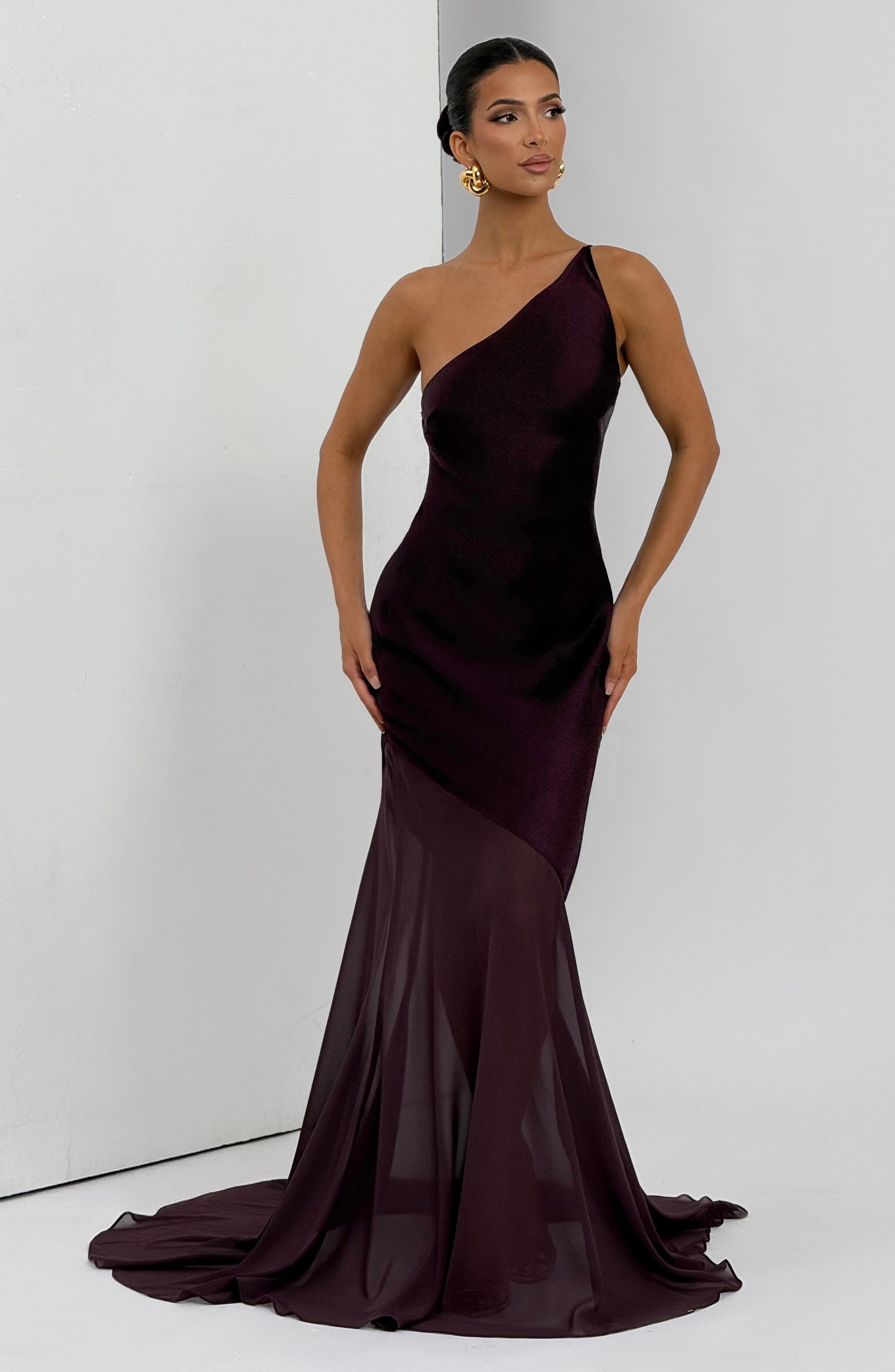 Fable Gown - Plum - Napalia