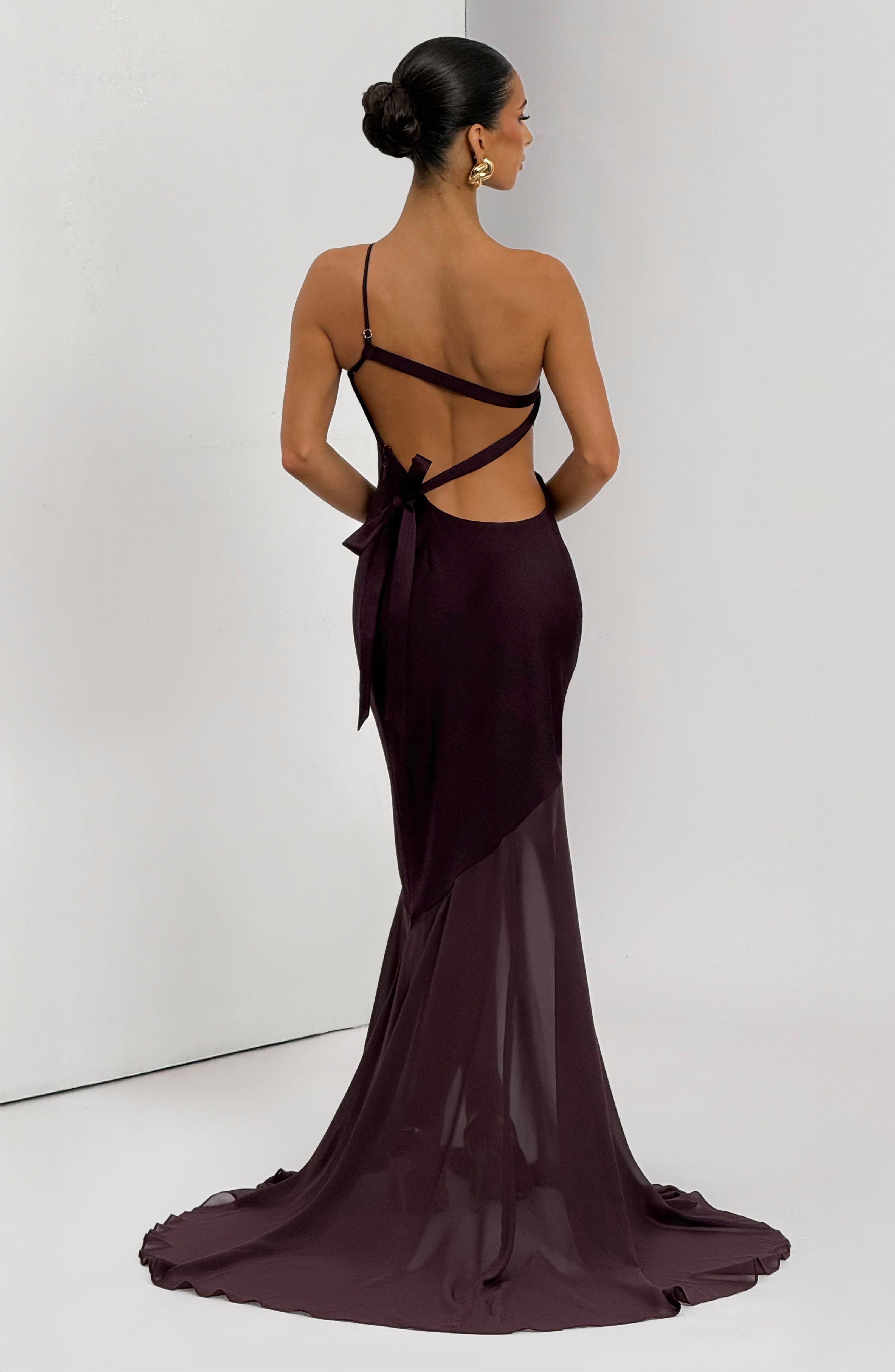 Fable Gown - Plum - Napalia
