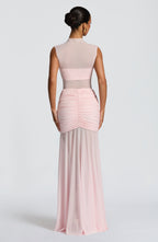 Fae Maxi Skirt - Blush - Napalia