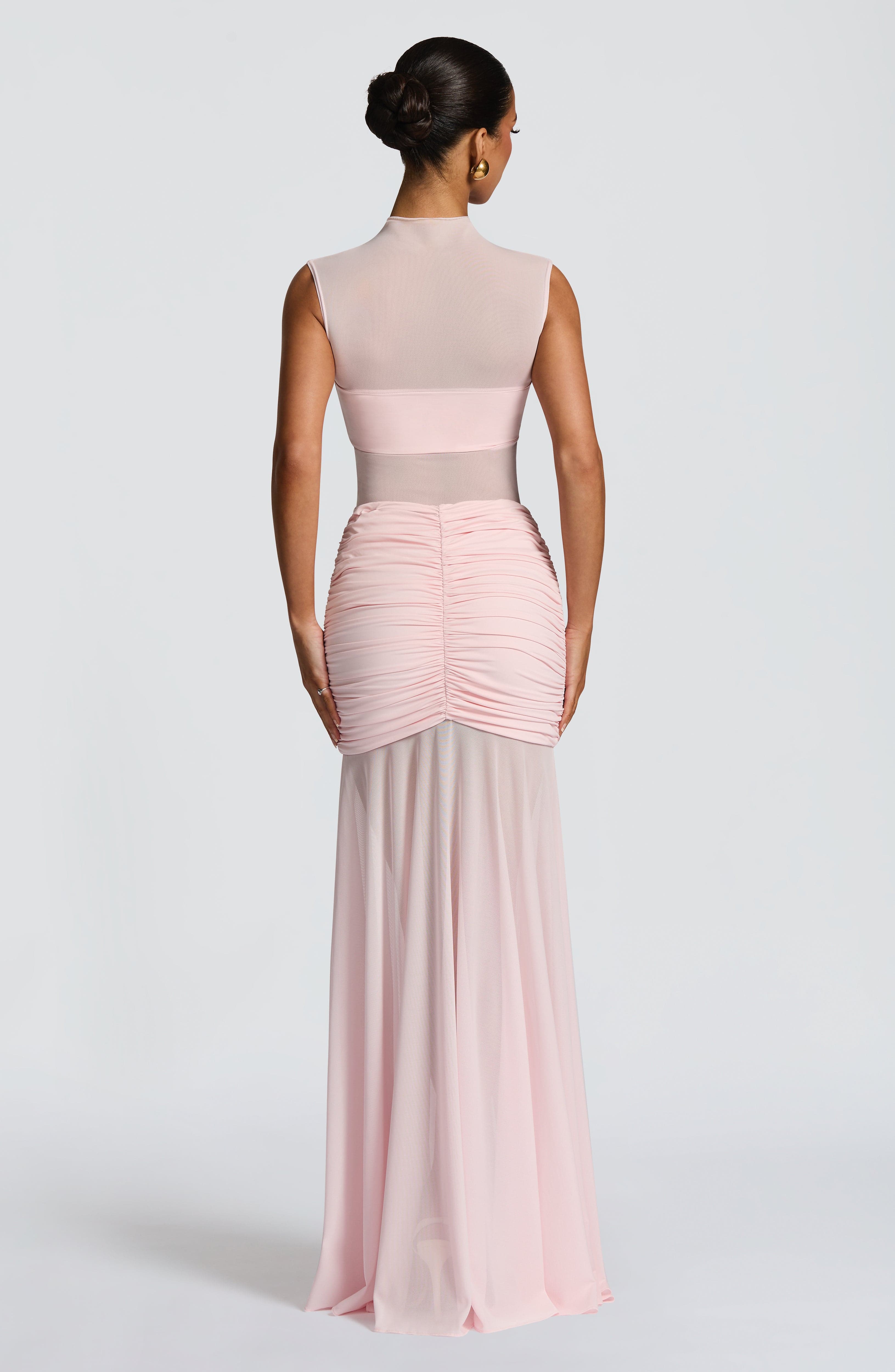 Fae Maxi Skirt - Blush - Napalia