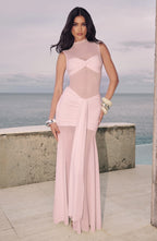 Fae Maxi Skirt - Blush - Napalia