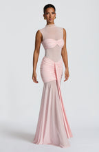 Fae Maxi Skirt - Blush - Napalia