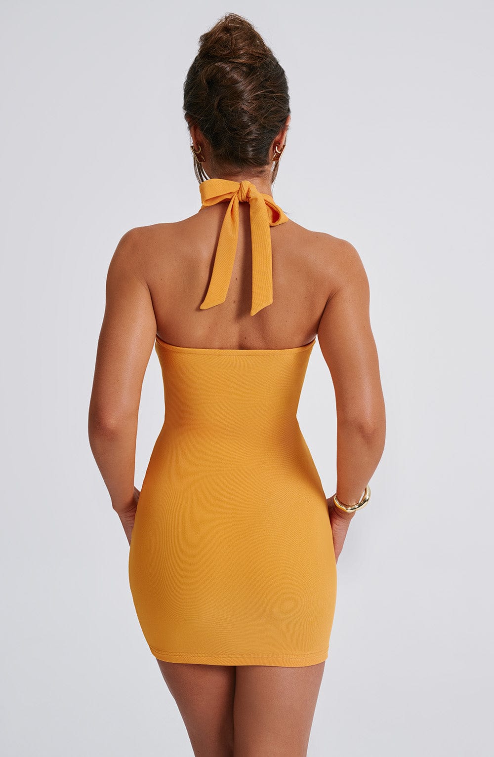 Fallon Mini Dress - Tangerine - Napalia