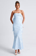 Felicity Maxi Dress - Blue - Napalia