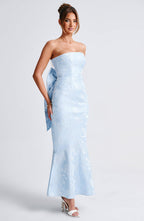Felicity Maxi Dress - Blue - Napalia
