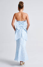 Felicity Maxi Dress - Blue - Napalia