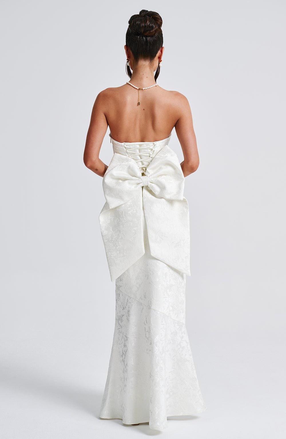 Felicity Maxi Dress - Ivory - Napalia