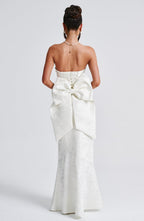 Felicity Maxi Dress - Ivory - Napalia