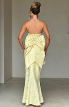 Felicity Maxi Dress - Lemon - Napalia