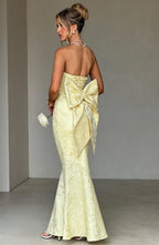 Felicity Maxi Dress - Lemon - Napalia