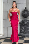 Felicity Maxi Dress - Red - Napalia