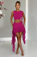 Ferna Top - Hot pink - Napalia