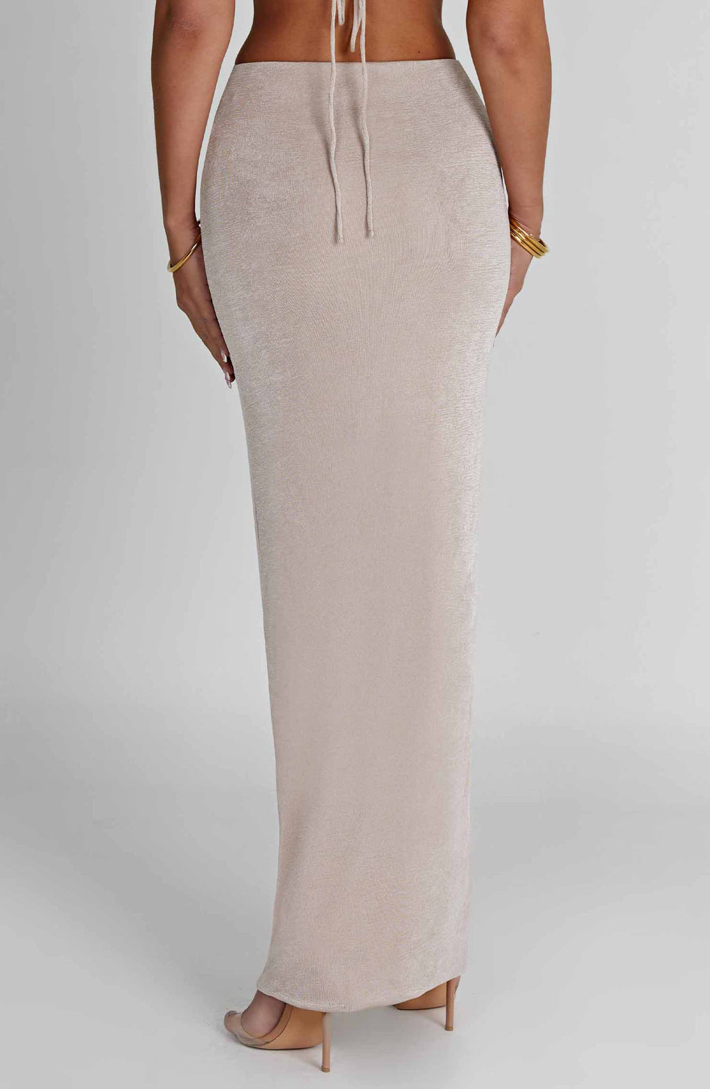 Fifi Maxi Skirt - Champagne - Napalia