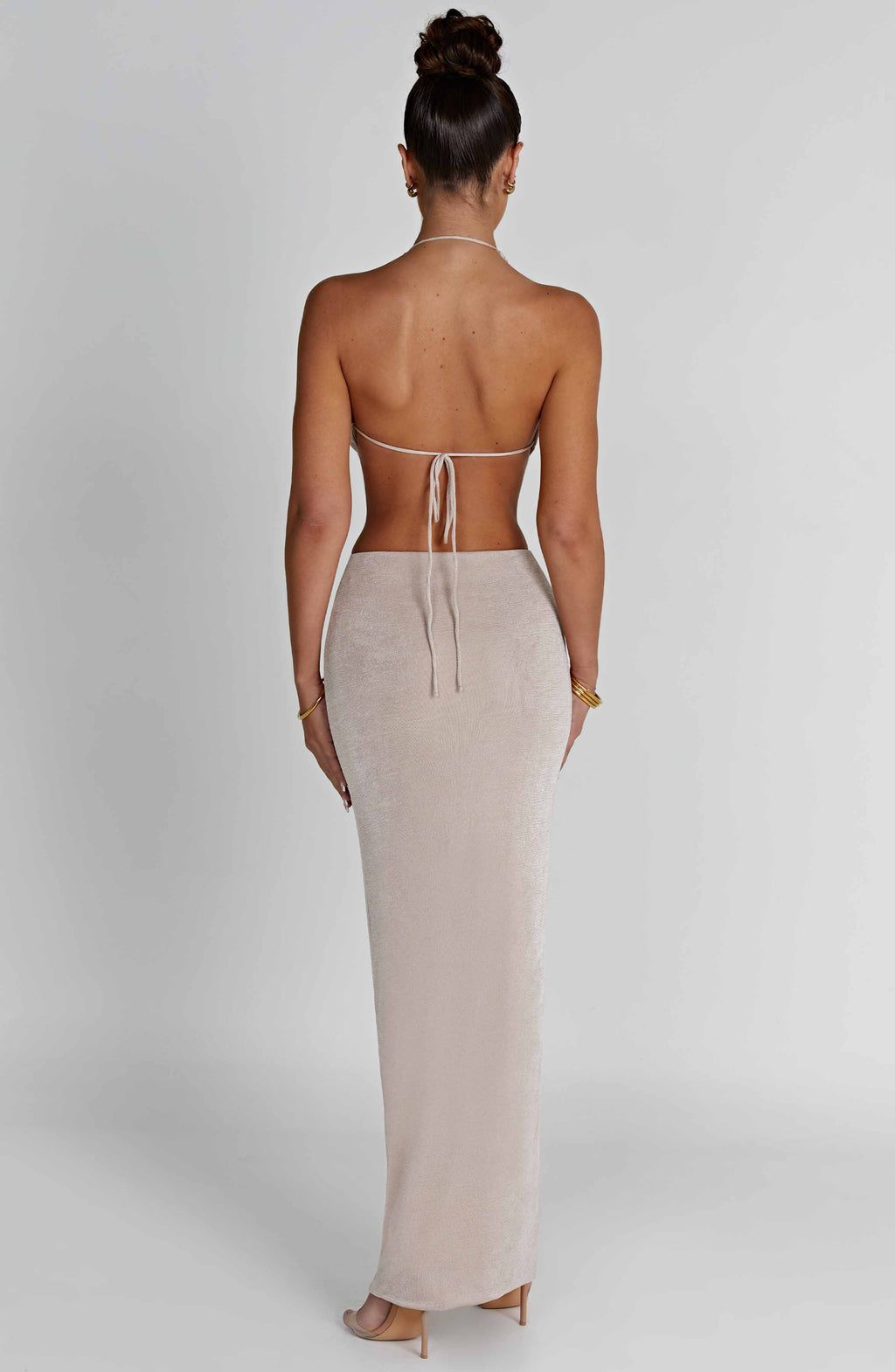 Fifi Maxi Skirt - Champagne - Napalia