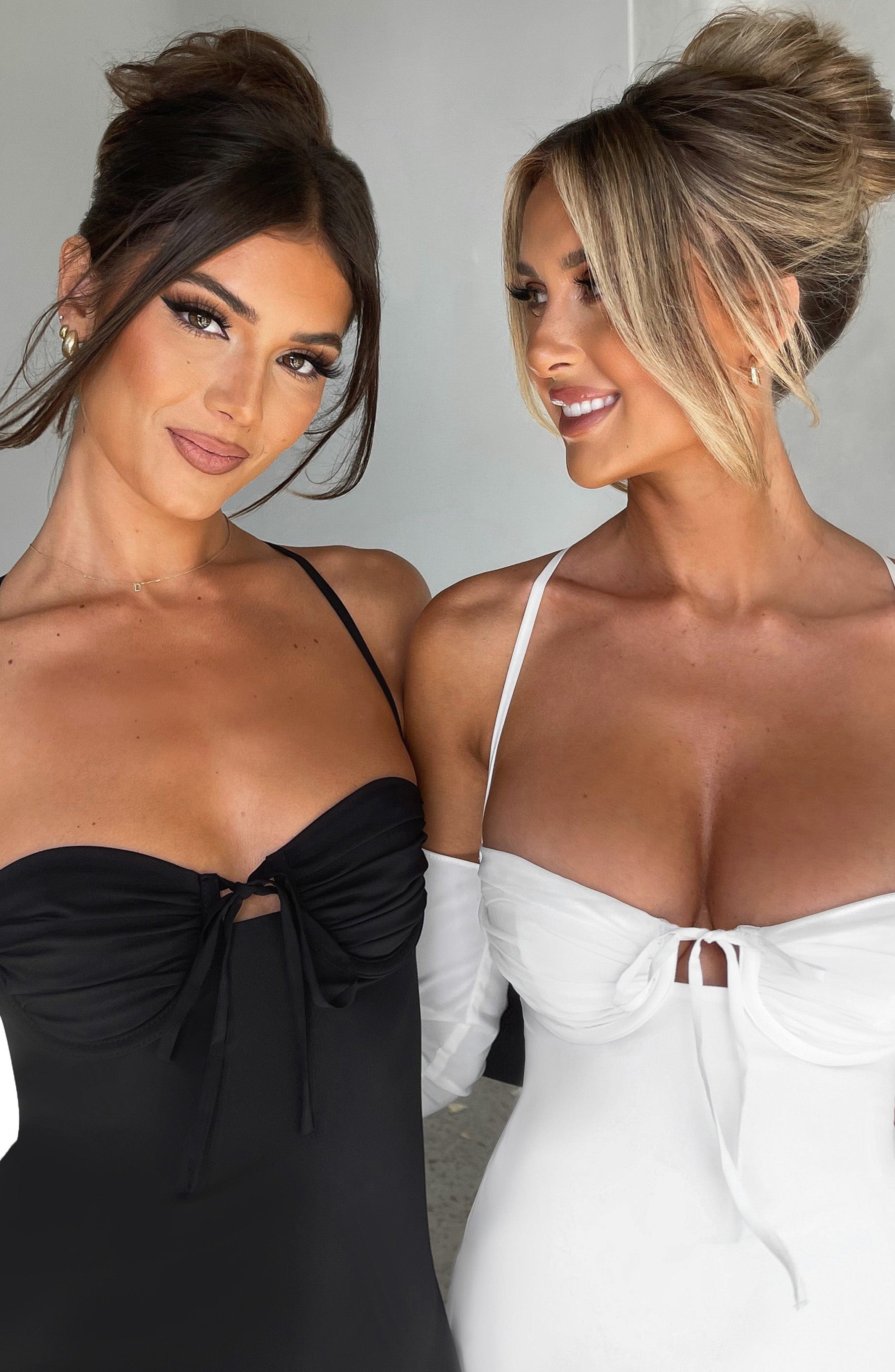 Fiona Mini Dress - Ivory - Napalia