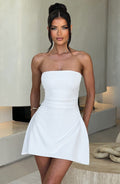 Fleur Mini Dress - Ivory - Napalia