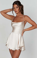 Florence Playsuit - Champagne - Napalia