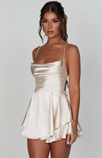 Florence Playsuit - Champagne - Napalia