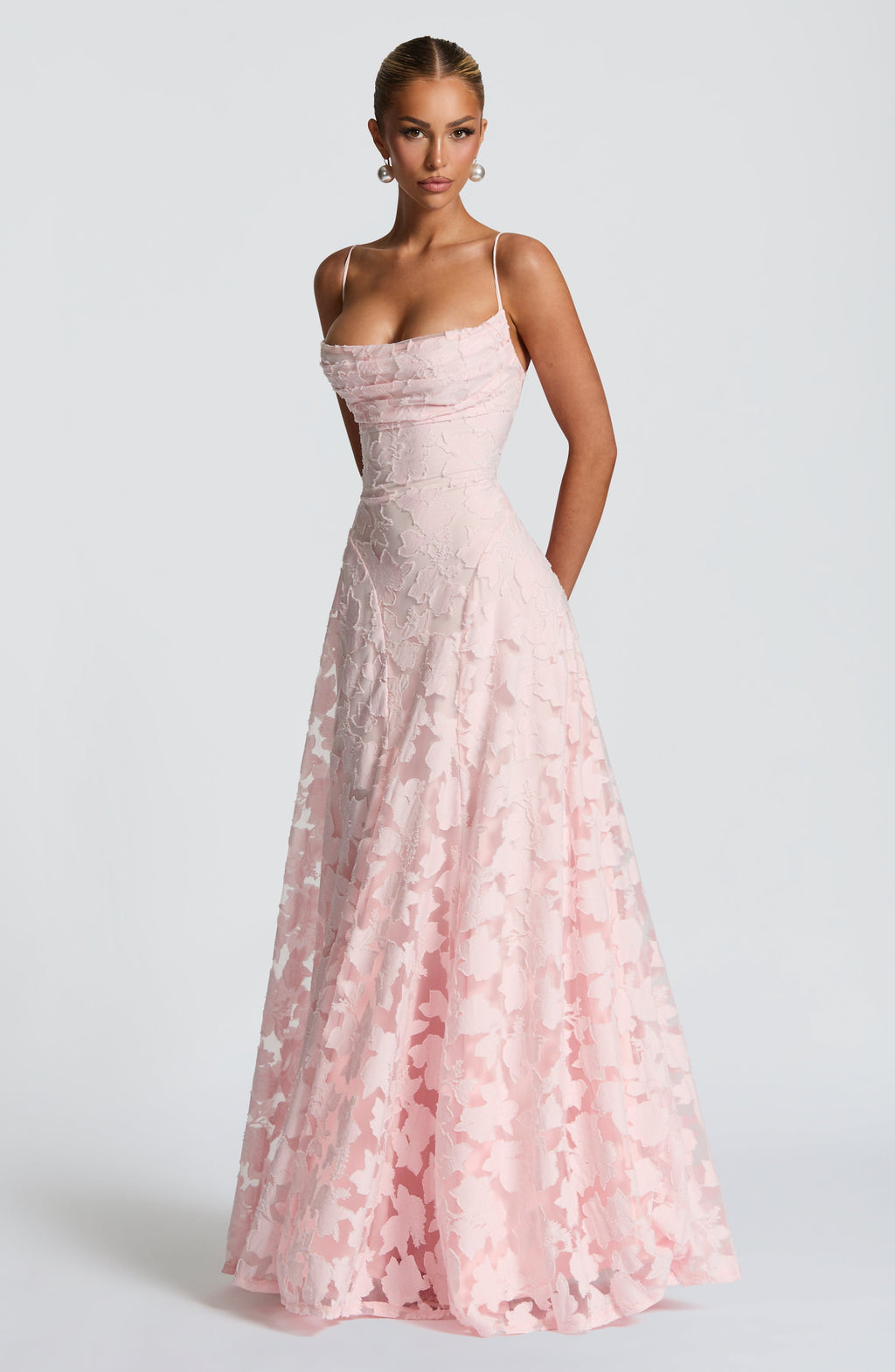 Francis Maxi Dress - Blush - Napalia