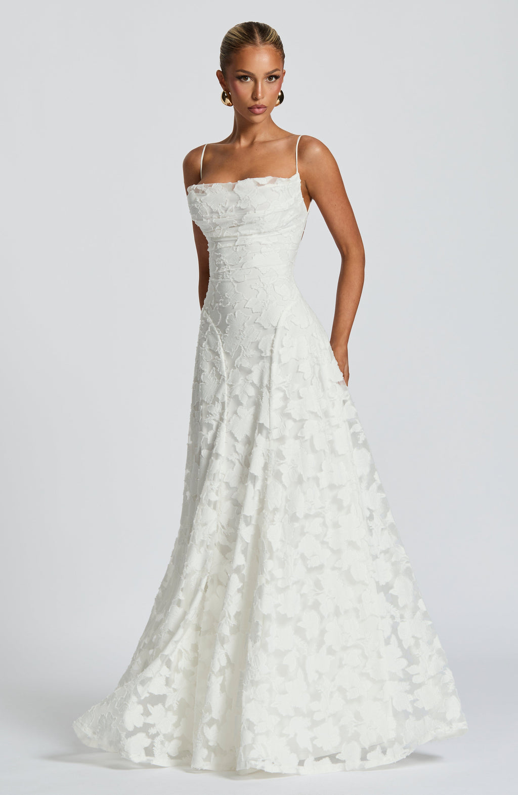 Francis Maxi Dress - Ivory - Napalia