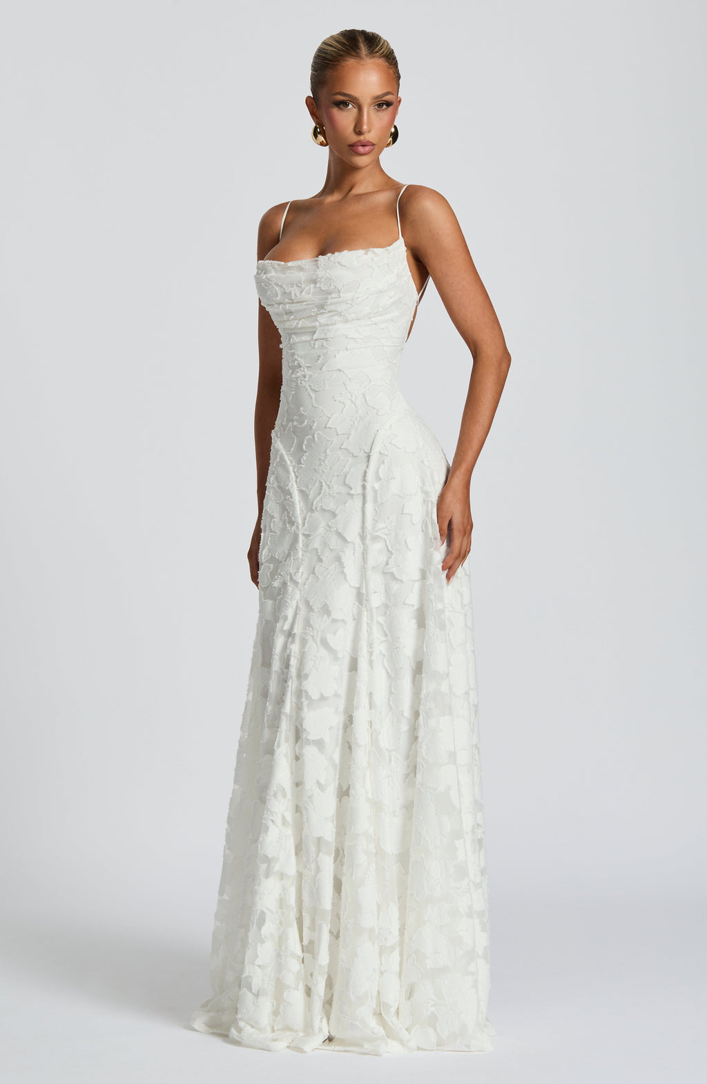 Francis Maxi Dress - Ivory - Napalia