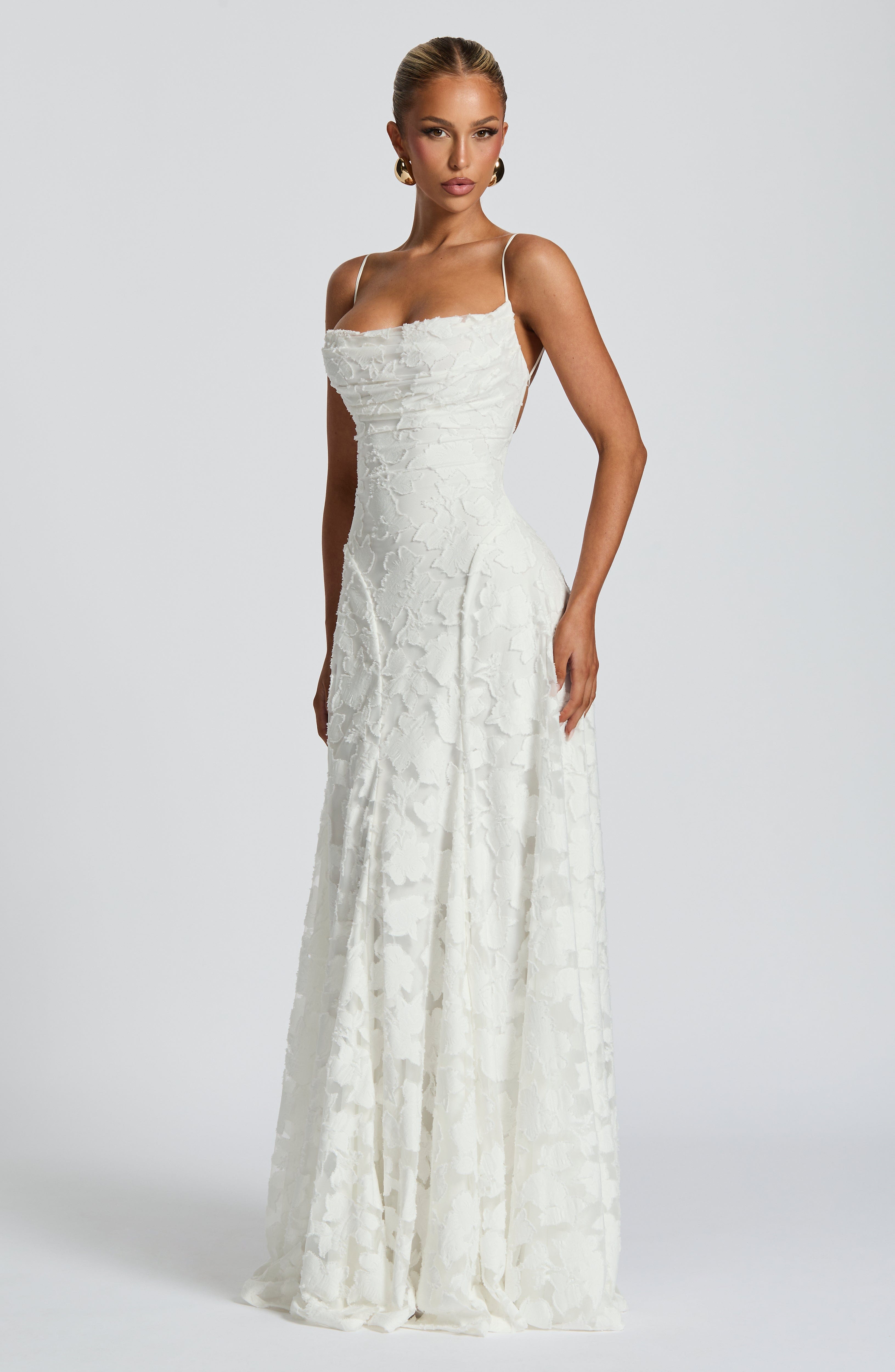 Francis Maxi Dress - Ivory - Napalia