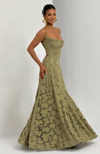 Francis Maxi Dress - Sage - Napalia