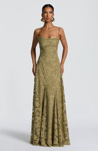 Francis Maxi Dress - Sage - Napalia