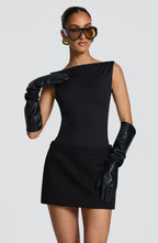 Frankie Gloves - Black - Napalia