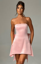 Freja Mini Dress - Blush - Napalia