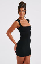 Frida Mini Dress - Black - Napalia