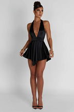 Gaia Playsuit - Black - Napalia